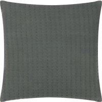 Yard Hush Cotton Linear Filled Cushion 45cm x 45cm Dusk