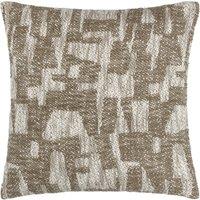 Hoem Ola Jacquard Filled Cushion 45cm x 45cm Olive