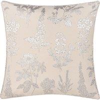 Wylder Nature Sophia Floral Jacquard Filled Cushion 50cm x 50cm Natural