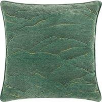 Paoletti Stratus Jacquard Filled Cushion 45cm x 45cm Jade