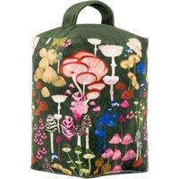 Amanita Abstract Mushroom Doorstop Green