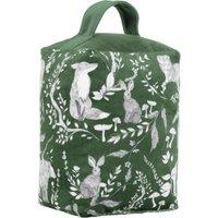 Buckthorn Woodland Velvet Doorstop Evergreen