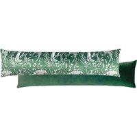 Buckthorn Woodland Velvet Draught Excluder Evergreen