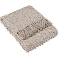 Arvo Woven Fringed Throw 130cm x 180cm Feather