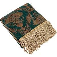 Shiraz Traditional Jacquard Throw 130cm x 170cm Emerald