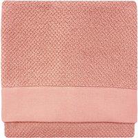 Textured Weave Towel Blush
