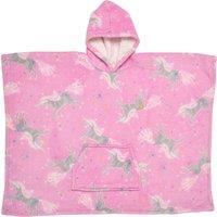 Unicorn 75cm x 92.5cm Throw Pink