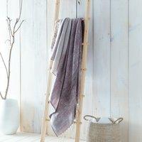 Bretton 130cm x 180cm Throw Mauve