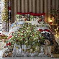 Christmas Tree Duvet Cover Bedding Set Multi