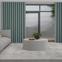 Leaf Vine Made to Measure Wave Curtain + FREE Track Spa
