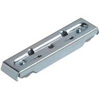 Fineline Curtain Track Top Fix Double Bracket Silver