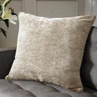 Hyperion Selene Luxury Chenille Filled Cushion 55cm x 55cm Cream