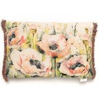 Voyage Maison Papavera Feather Boudoir Filled Cushion 40cm x 60cm Sweetpea