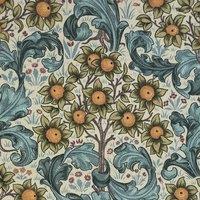 William Morris Orchid Outdoor Fabric Azure