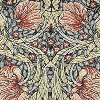 William Morris Pimpernel Tapestry Fabric Russet