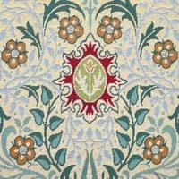 William Morris Persian Tapestry Fabric Natural