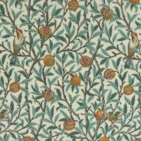 William Morris Birds & Pomegranate Outdoor Fabric Kingfisher