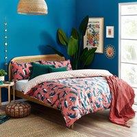 Furn Kitta Geometric Duvet Cover Bedding Set Pink Watermelon