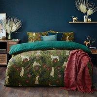 Furn Tropical Cheetah Animal Duvet Cover Bedding Set Multi