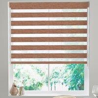 Nura Made to Measure Day Night Blind Teak