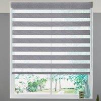 Krisanne Made to Measure Day Night Blind Steel