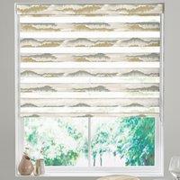 Landscape Made to Measure Day Night Blind Olive