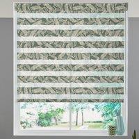 Foliage Made to Measure Day Night Blind Olive