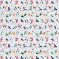 Voyage Maison Birdy Branch Printed Cotton Fabric Blossom