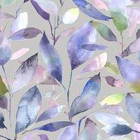 Voyage Maison Brympton Printed Cotton Fabric Heather Stone