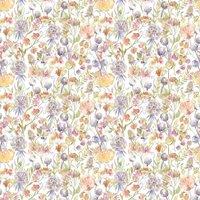 Voyage Maison Autumn Floral Printed Linen Fabric Linen