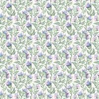 Voyage Maison Ettrick Printed Cotton Fabric Heather Cream