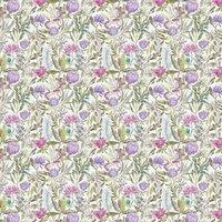 Voyage Maison Fortazela Printed Cotton Fabric Violet