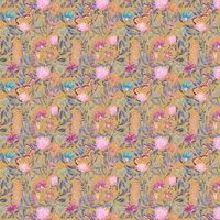 Voyage Maison Fortazela Printed Cotton Fabric Gold