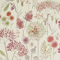 Voyage Maison Flora Woven Jacquard Cotton Fabric Russett