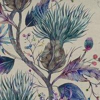 Voyage Maison Varys Printed Cotton Fabric Storm