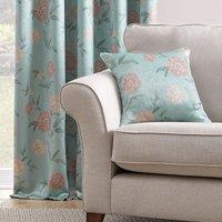 Dreams & Drapes Dahlia Filled Cushion 43cm x 43cm Duck Egg