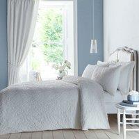 Appletree Heritage Collier Duvet Cover Bedding Set White