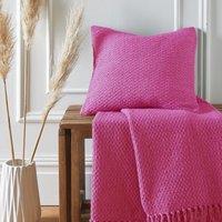 Drift Home Hayden Filled Cushion 43cm x 43cm Pink