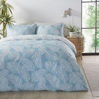 Fusion Matteo Duvet Cover Bedding Set Duckegg