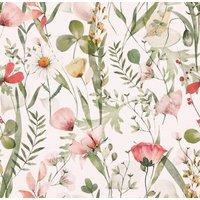 Linda Barker Alda 100% Cotton Fabric Red
