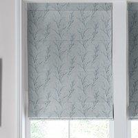 Laura Ashley Pussy Willow Embroidered Made to Measure Roman Blind Seaspray