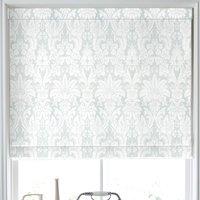 Laura Ashley Martigues Made to Measure Roman Blind Smoke Green