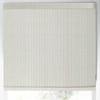 Laura Ashley Candy Stripe Made to Measure Roman Blind Pale Ochre