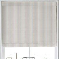 Laura Ashley Candy Stripe Made to Measure Roman Blind Apricot