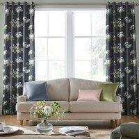 Laura Ashley Rosemore Made to Measure Curtain Midnight