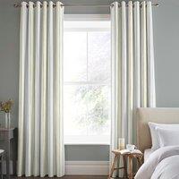 Laura Ashley Painterly Stripe Made to Measure Curtain Yellow