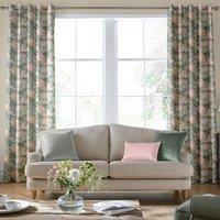 Laura Ashley Tapestry Floral Chenille Made to Measure Curtain Blush
