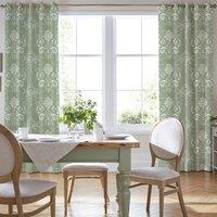 Laura Ashley Josette Made to Measure Curtain Fresh Green