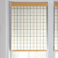 Laura Ashley Burford Check Translucent Made to Measure Roller Blind Ochre