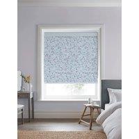 Laura Ashley Blossoms Made to Measure Blackout Roller Blind Blue